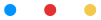 blue, red, yellow